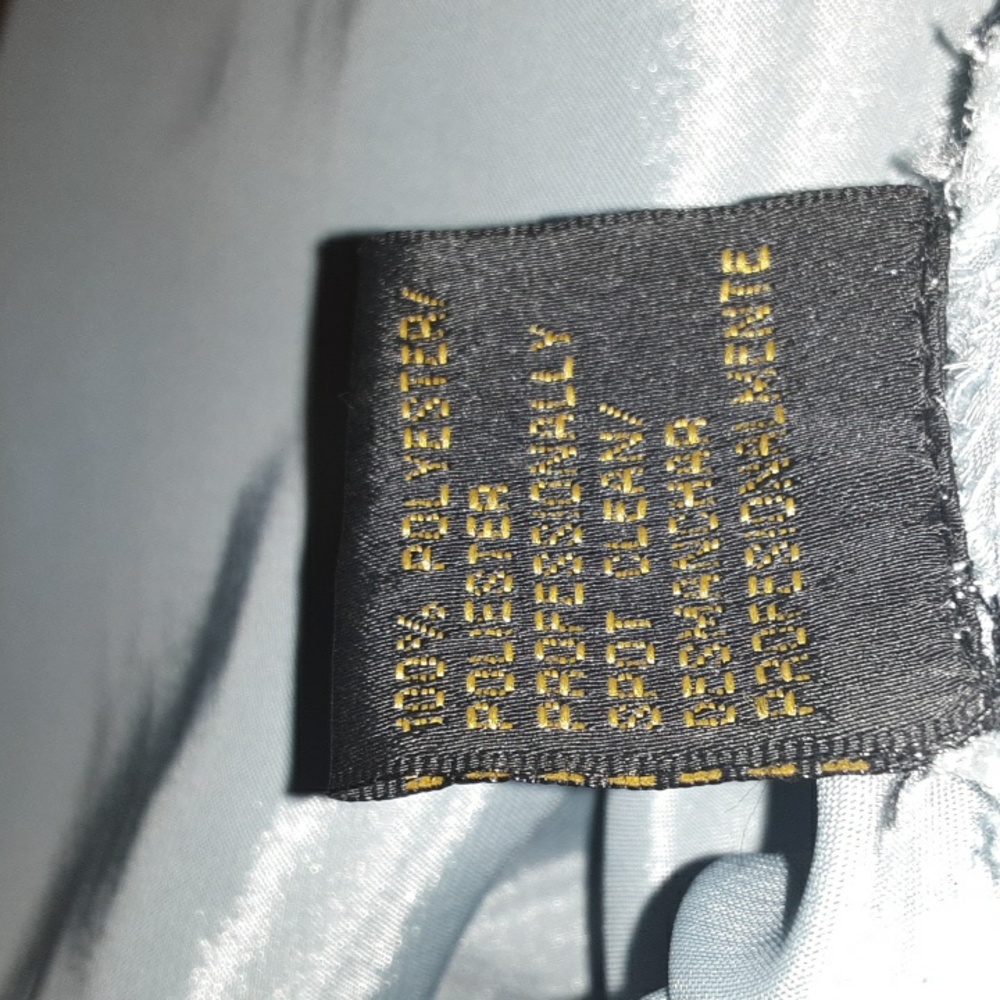 Ignite Evenings By Carol Lin size 14 navy blue lined dress - Picture 8 of 11